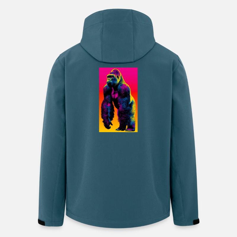 gorilla - Men’s Recycled Softshell Jacket by Stanley/Stella - stargazer