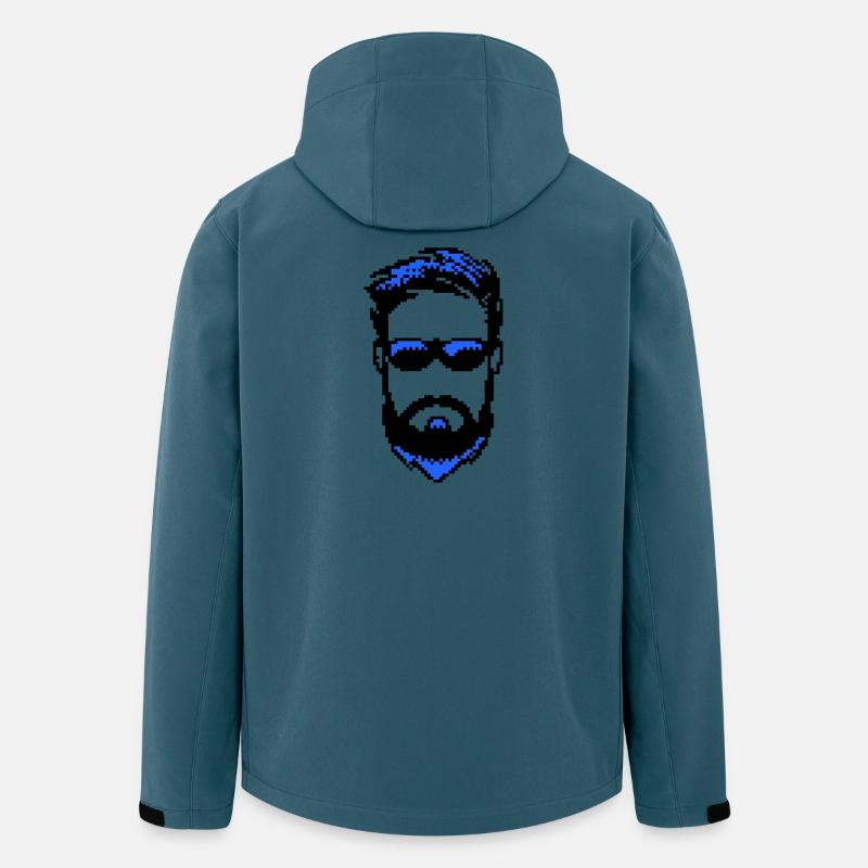Beard Wearer Masculinity Beard Goat's Beard - Men’s Recycled Softshell Jacket by Stanley/Stella - stargazer