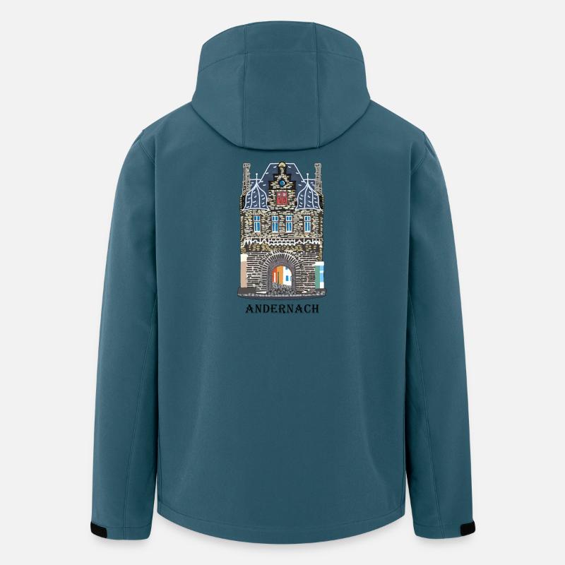 Andernach, iconic Rhine Gate, Germany - Men’s Recycled Softshell Jacket by Stanley/Stella - stargazer