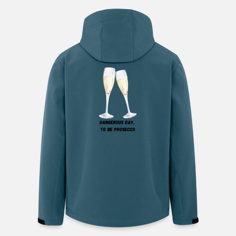 Prosecco Glasses - Men’s Recycled Softshell Jacket by Stanley/Stella - stargazer