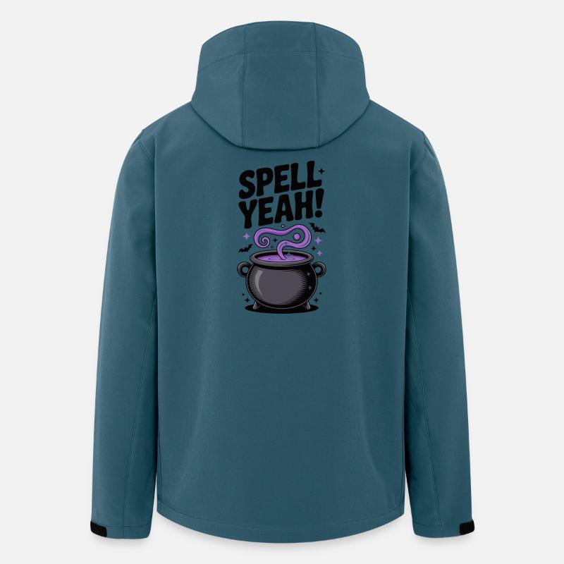 Buchstabieren ja! - Recycelte Männer Softshell-Jacke von Stanley/Stella - Dunkles Petrol
