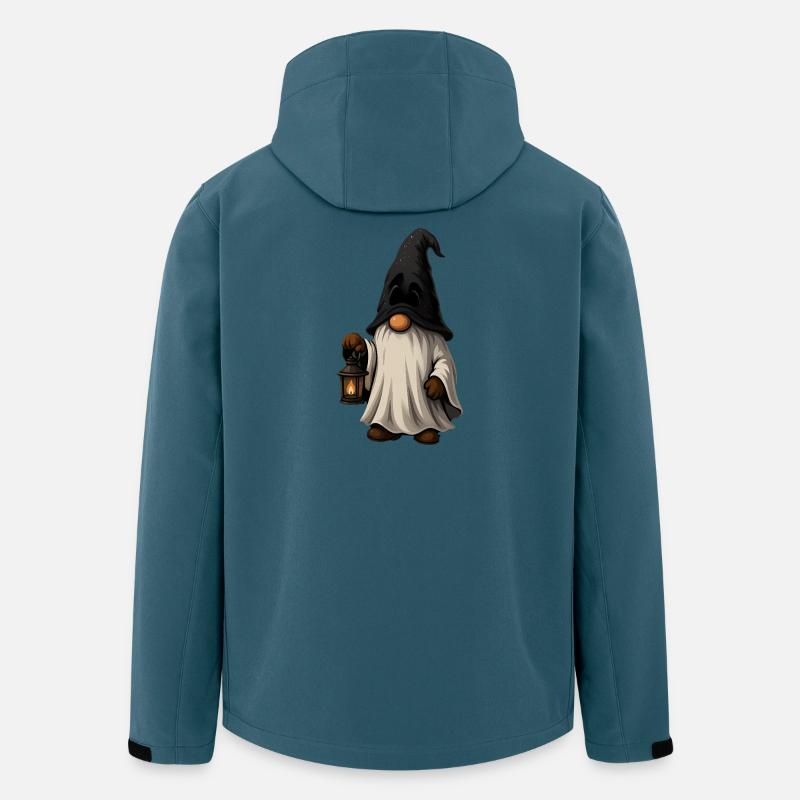 Märchenhafter Zauberer mit Laterne - Recycelte Männer Softshell-Jacke von Stanley/Stella - Dunkles Petrol