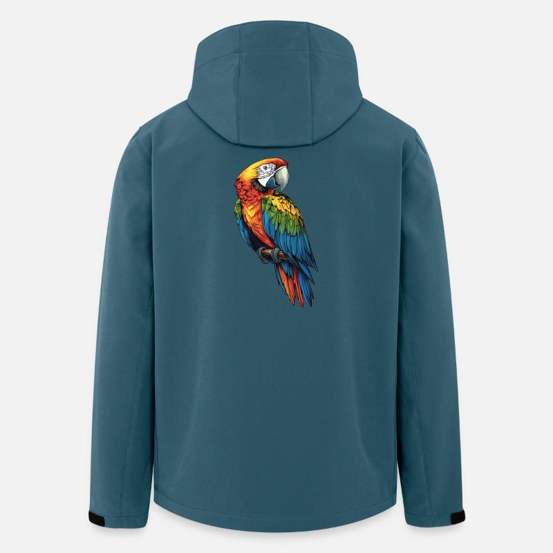 Aras Ara - Recycelte Männer Softshell-Jacke von Stanley/Stella - Dunkles Petrol