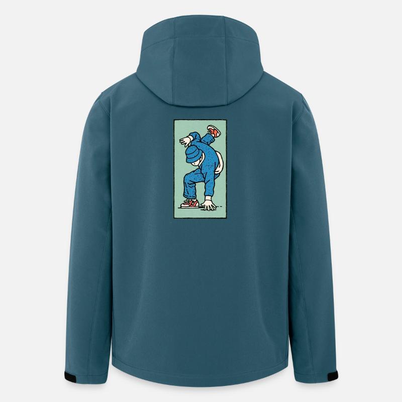 Male dancer #4 - Men’s Recycled Softshell Jacket by Stanley/Stella - stargazer