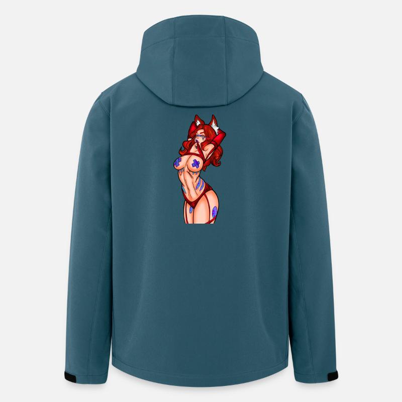 Phönix-Wut - Recycelte Männer Softshell-Jacke von Stanley/Stella - Dunkles Petrol