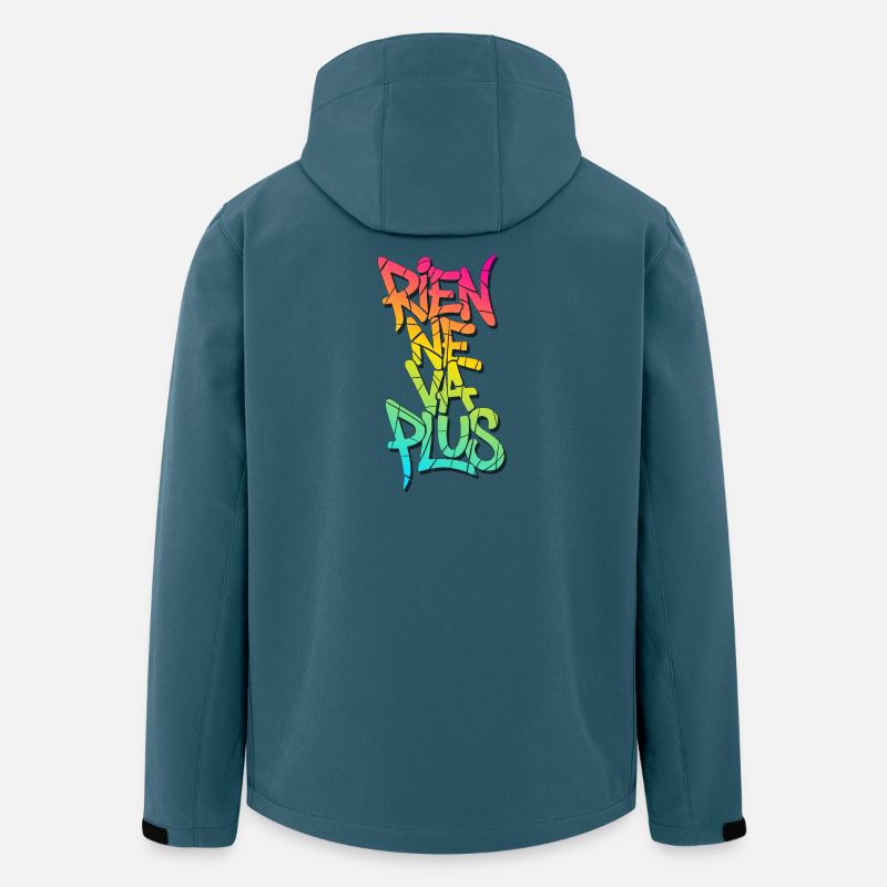 Rien ne va plus - Recycelte Männer Softshell-Jacke von Stanley/Stella - Dunkles Petrol