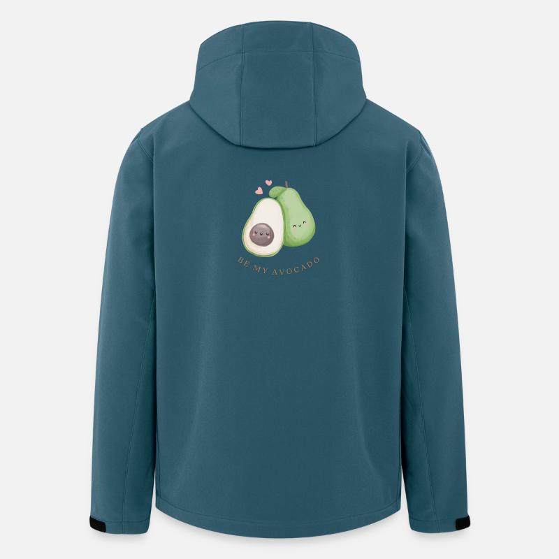 Be my avocado - Recycelte Männer Softshell-Jacke von Stanley/Stella - Dunkles Petrol