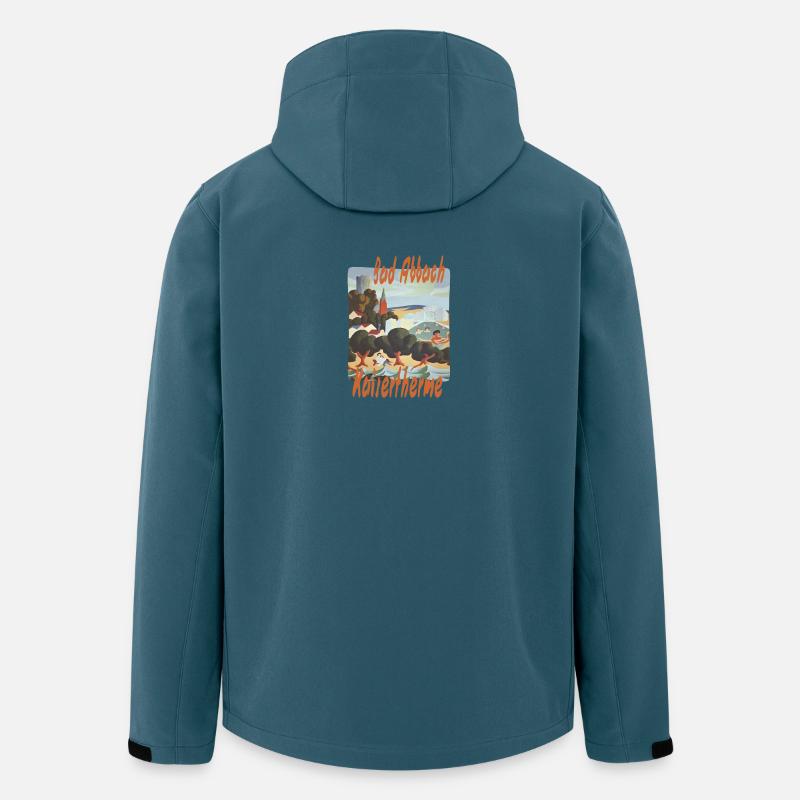 Kaisertherme - Recycelte Männer Softshell-Jacke von Stanley/Stella - Dunkles Petrol