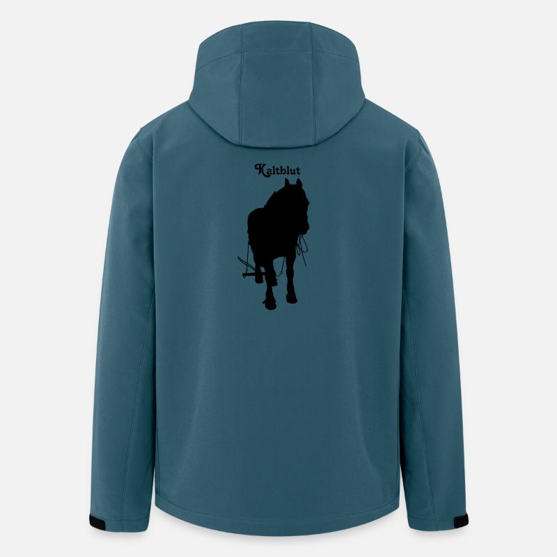kaltblutboulonnaiseruni - Recycelte Männer Softshell-Jacke von Stanley/Stella - Dunkles Petrol