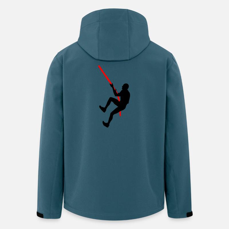 OCR Climb – Rope Challenge Design - Men’s Recycled Softshell Jacket by Stanley/Stella - stargazer