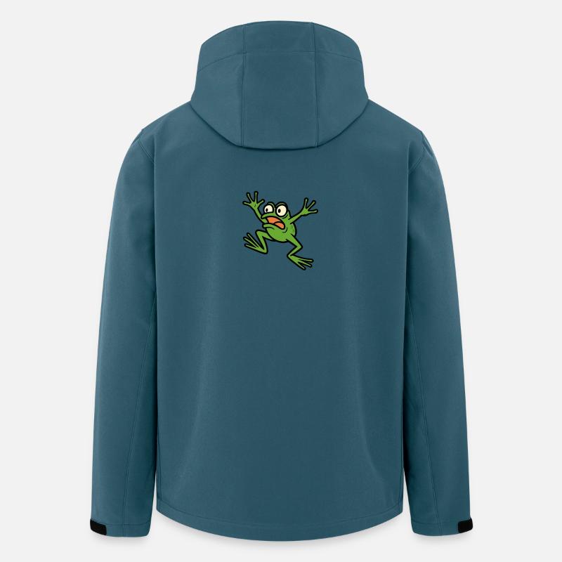 Panic Frog - Men’s Recycled Softshell Jacket by Stanley/Stella - stargazer