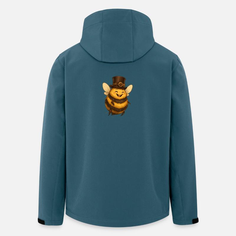Bumblebee Stroll - Men’s Recycled Softshell Jacket by Stanley/Stella - stargazer