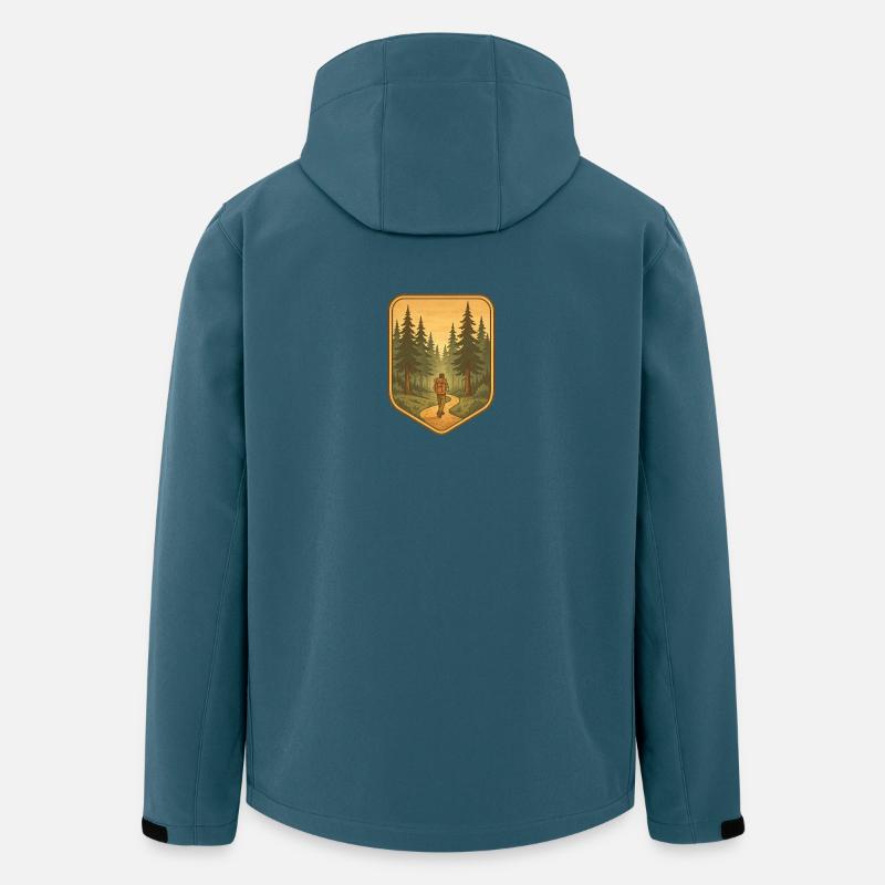 Into the Forest - Men’s Recycled Softshell Jacket by Stanley/Stella - stargazer
