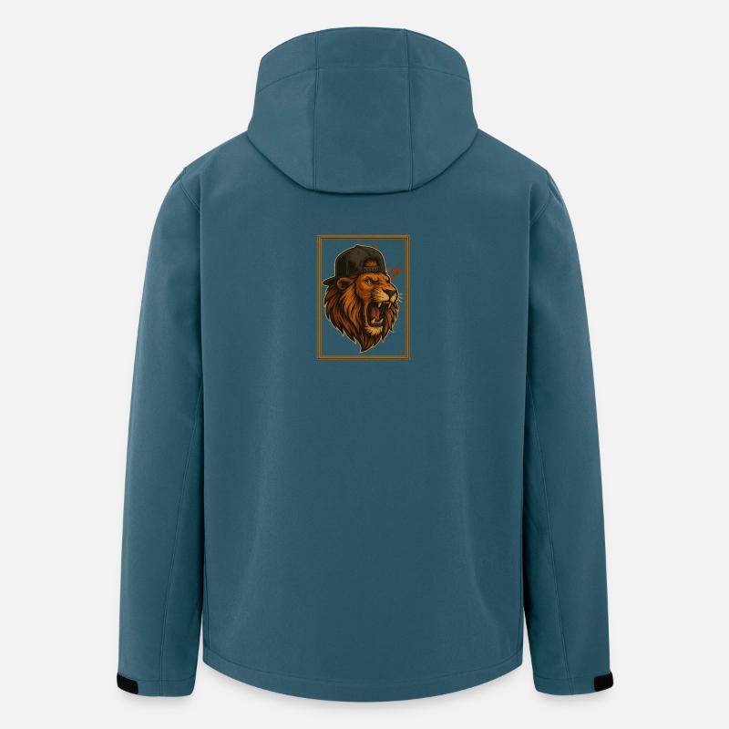 Lion of L'4tlas - Men’s Recycled Softshell Jacket by Stanley/Stella - stargazer