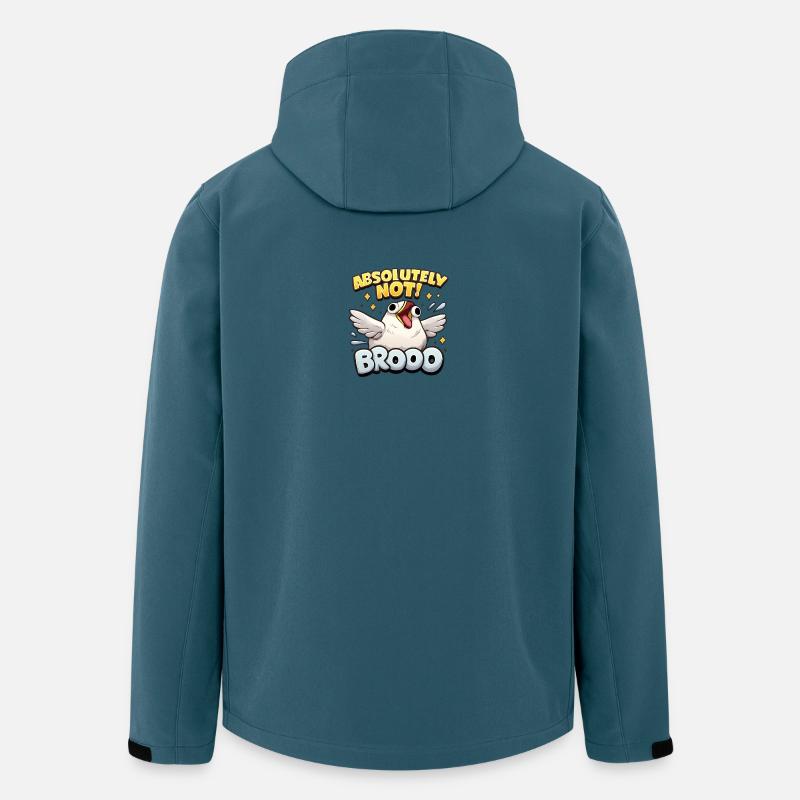 Mème de l’Oiseau Blanc - Veste softshell homme en polyester recyclé Stanley/Stella - bleu pétrole foncé