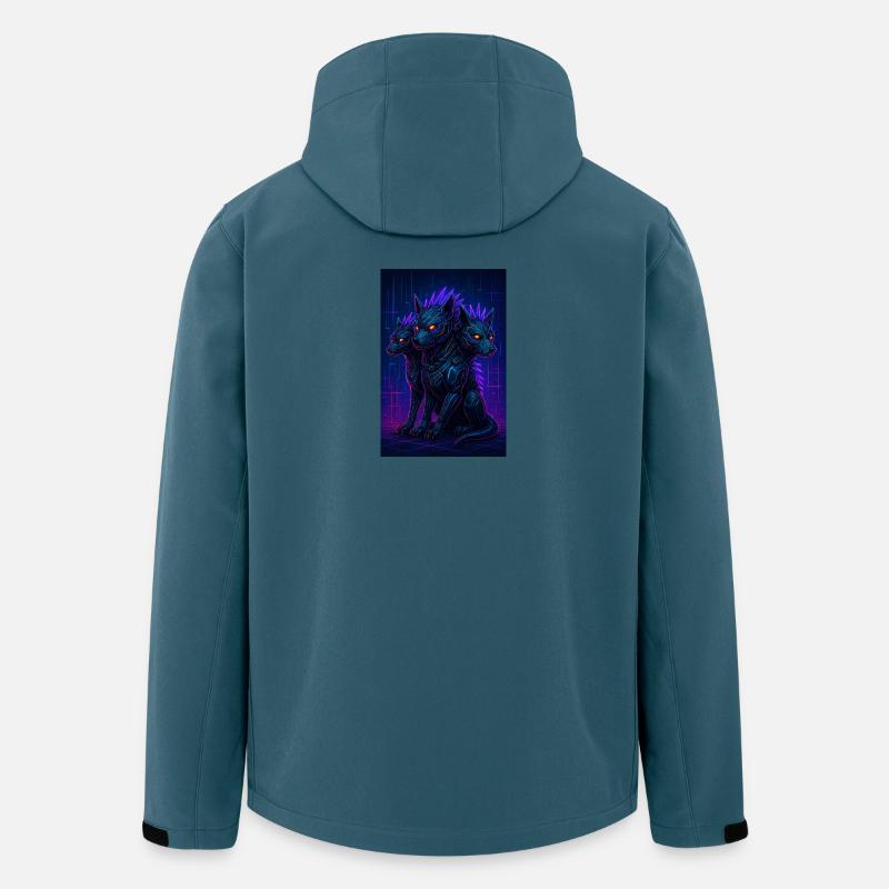 RockyZoo20 - Recycelte Männer Softshell-Jacke von Stanley/Stella - Dunkles Petrol