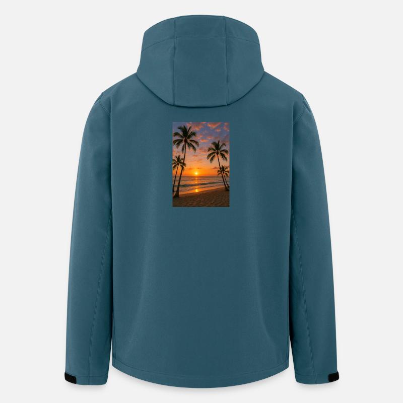 RockyZoo28 - Recycelte Männer Softshell-Jacke von Stanley/Stella - Dunkles Petrol