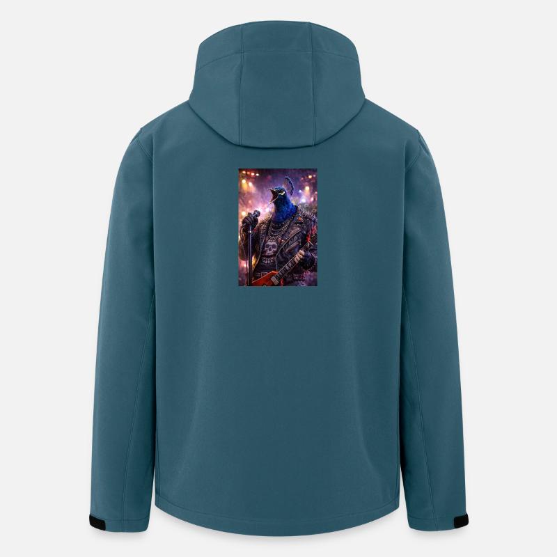 RockyZoo41 - Recycelte Männer Softshell-Jacke von Stanley/Stella - Dunkles Petrol