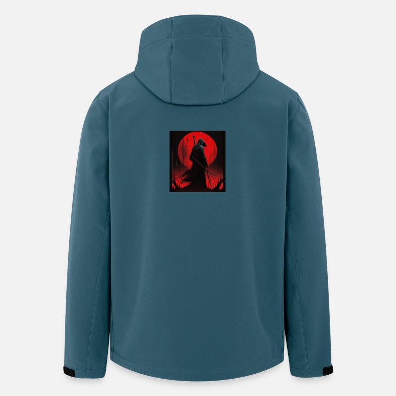 Sensenmann - Grim Reaper - Recycelte Männer Softshell-Jacke von Stanley/Stella - Dunkles Petrol