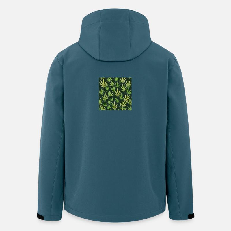 cannabis - Men’s Recycled Softshell Jacket by Stanley/Stella - stargazer