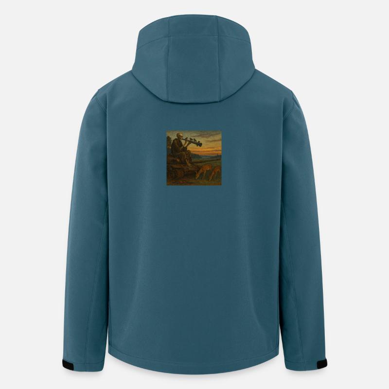 Die Ruhe nach dem Sturm - Recycelte Männer Softshell-Jacke von Stanley/Stella - Dunkles Petrol