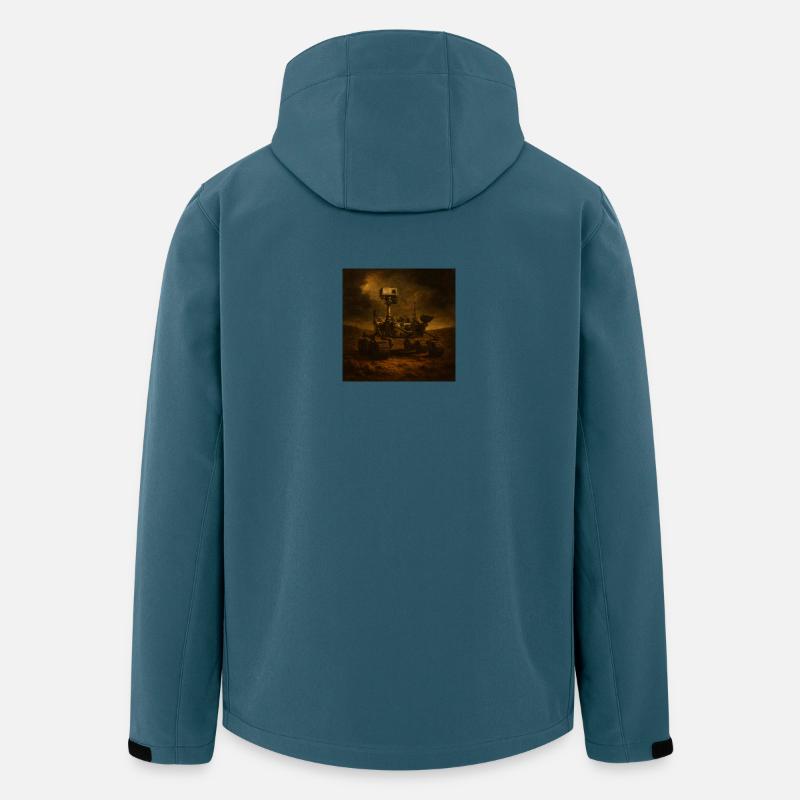 Mars Rover  - Recycelte Männer Softshell-Jacke von Stanley/Stella - Dunkles Petrol