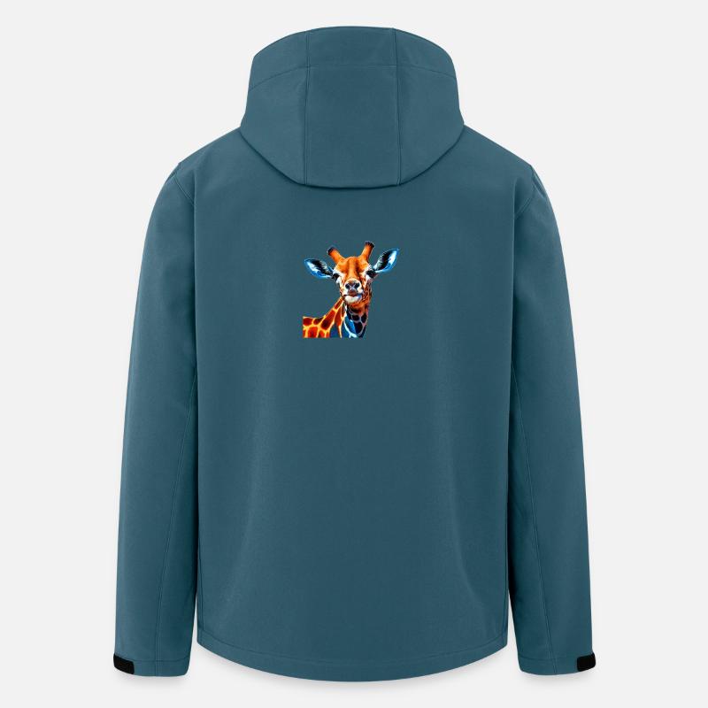 Giraffa - Giraffe - Men’s Recycled Softshell Jacket by Stanley/Stella - stargazer