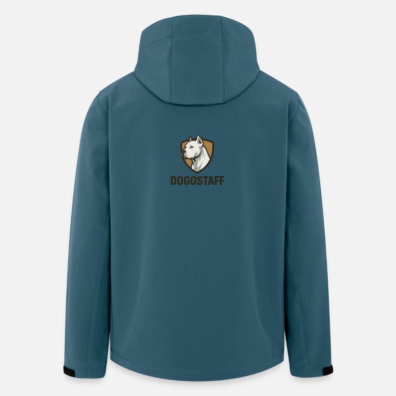 Dogostaff Berlin Duo - Recycelte Männer Softshell-Jacke von Stanley/Stella - Dunkles Petrol