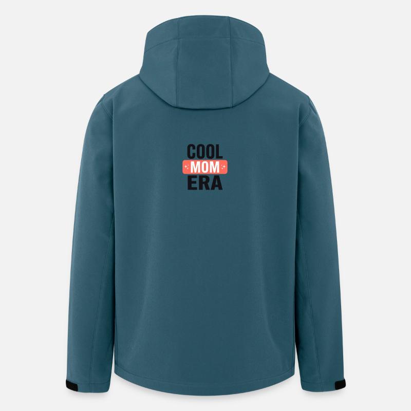 Coole Mom Era  - Recycelte Männer Softshell-Jacke von Stanley/Stella - Dunkles Petrol