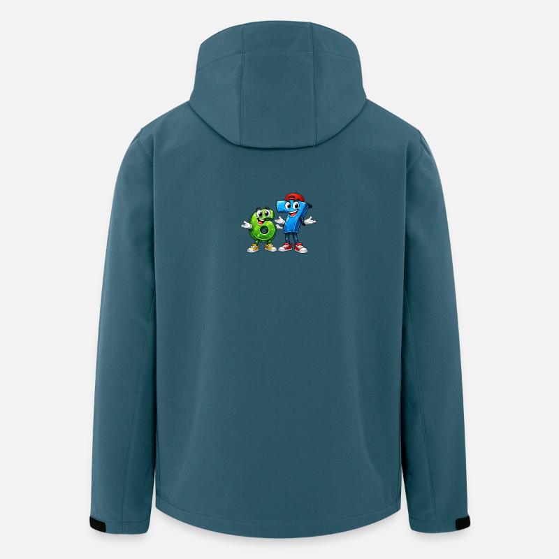 67 sixseven - Men’s Recycled Softshell Jacket by Stanley/Stella - stargazer