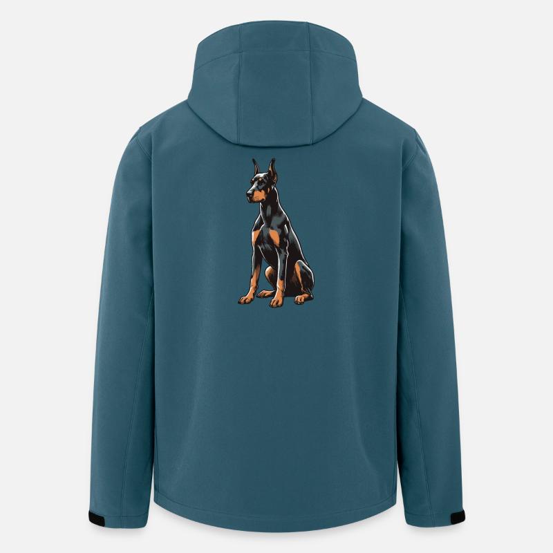 Doberman - Men’s Recycled Softshell Jacket by Stanley/Stella - stargazer