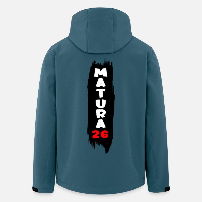 Österreich Matura 2026 - Recycelte Männer Softshell-Jacke von Stanley/Stella - Dunkles Petrol
