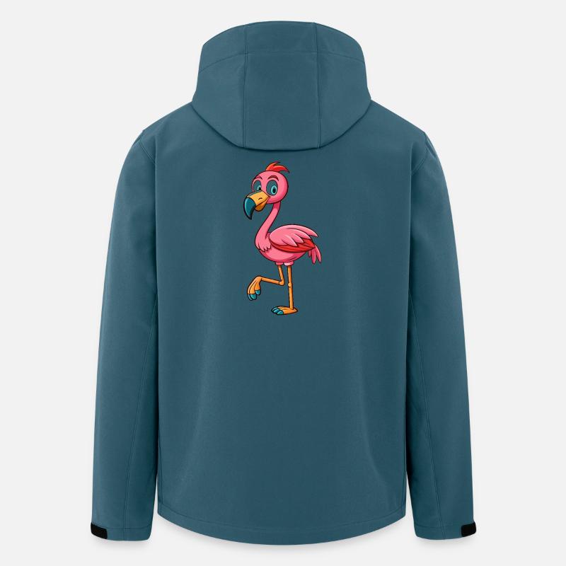 flamingo - Men’s Recycled Softshell Jacket by Stanley/Stella - stargazer