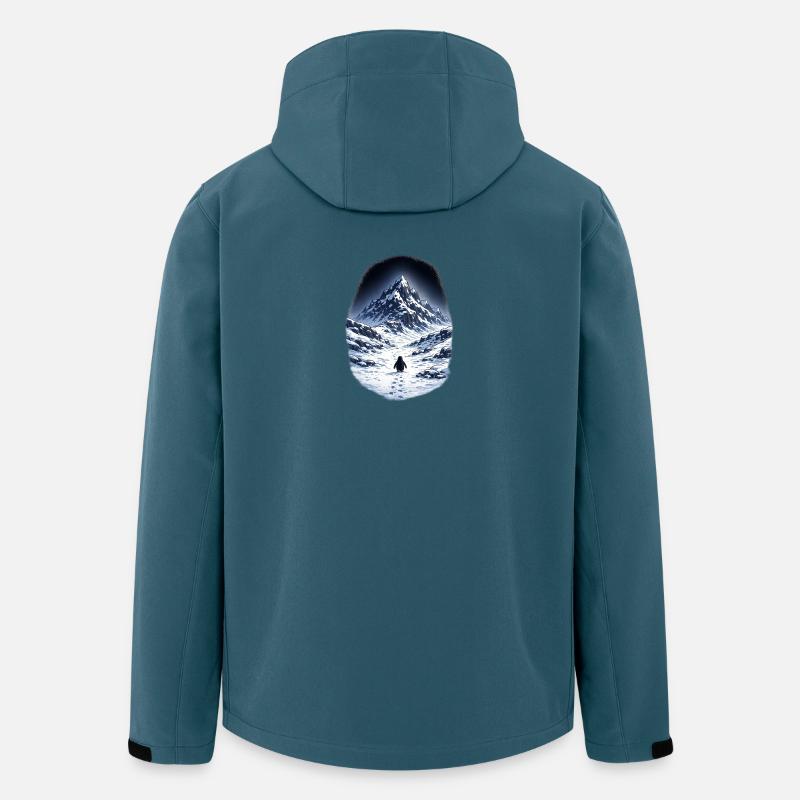 But why Penguin - Recycelte Männer Softshell-Jacke von Stanley/Stella - Dunkles Petrol