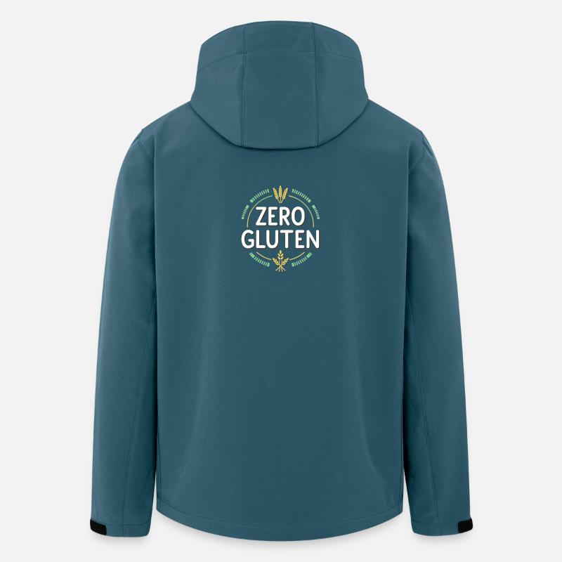 Zero Gluten - Recycelte Männer Softshell-Jacke von Stanley/Stella - Dunkles Petrol