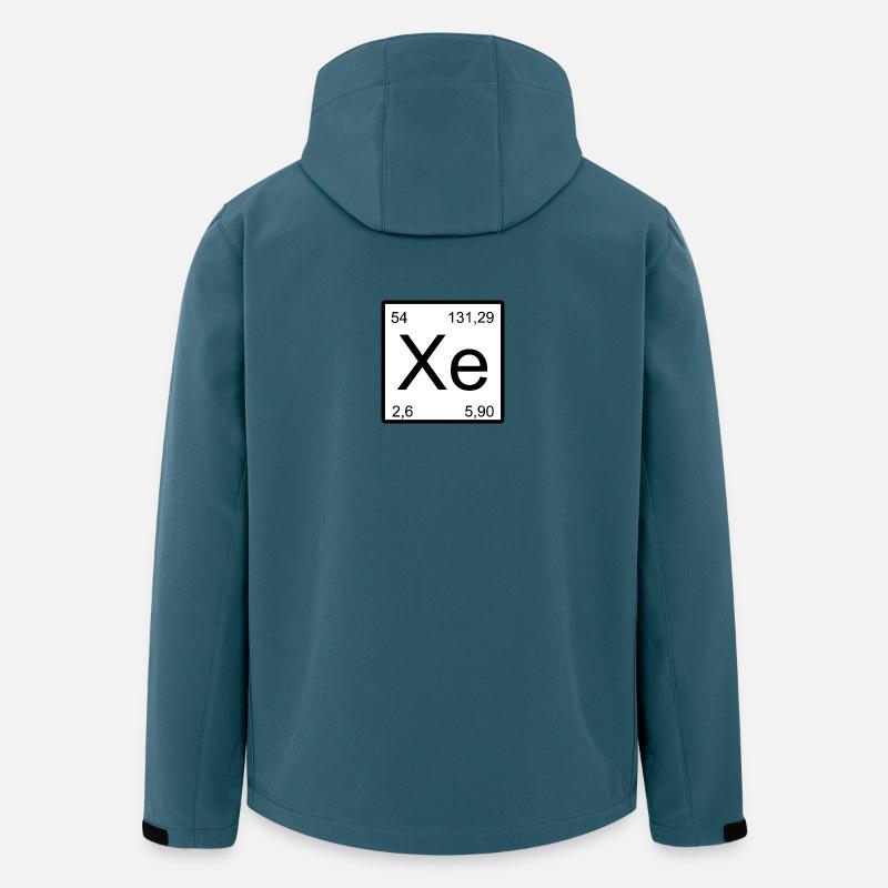 Xe Element Typo Minimal - Men’s Recycled Softshell Jacket by Stanley/Stella - stargazer