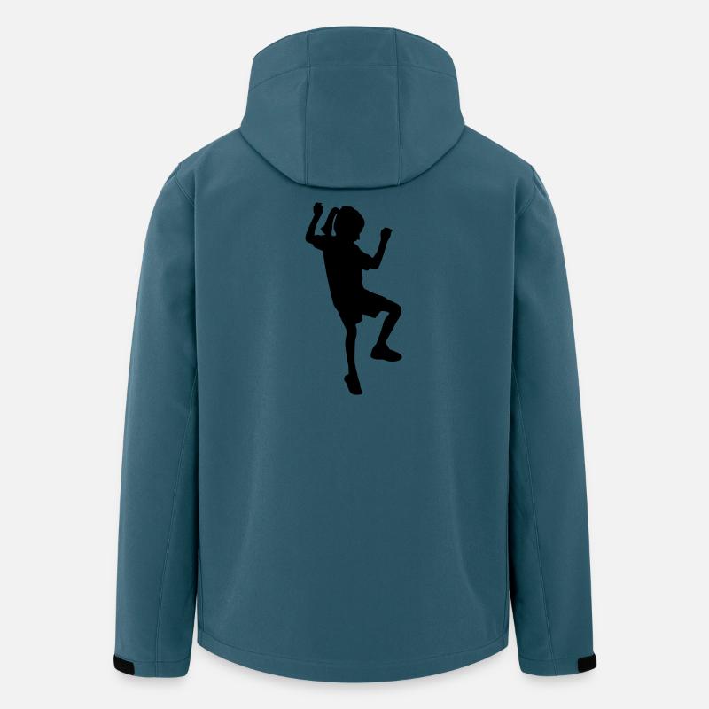 Climber Girl – Boulder Fun - Men’s Recycled Softshell Jacket by Stanley/Stella - stargazer