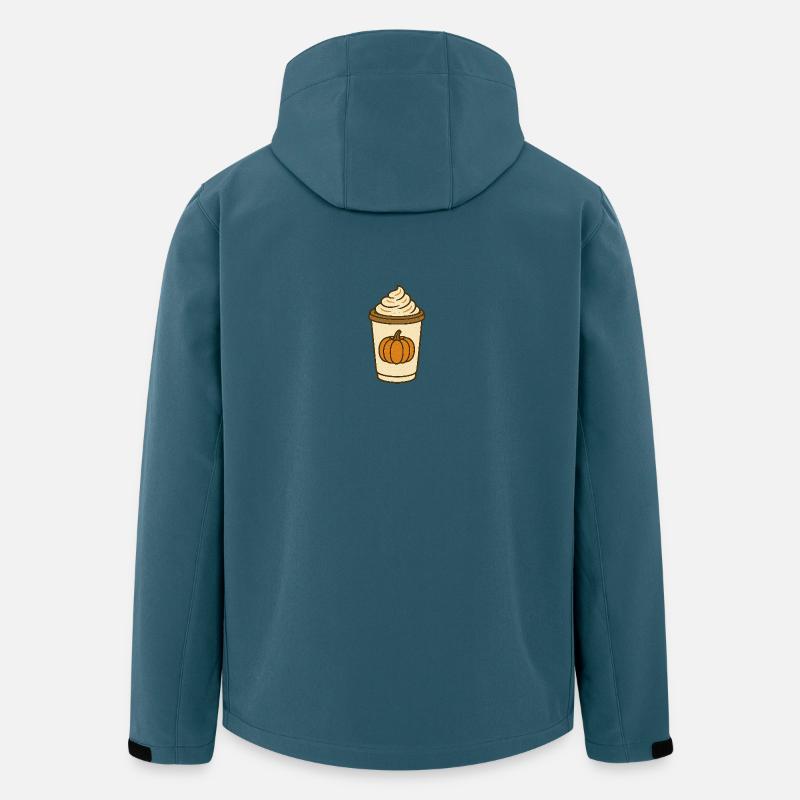 Pumpkin Spice 2 - Recycelte Männer Softshell-Jacke von Stanley/Stella - Dunkles Petrol