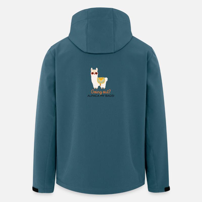 Renate Tverderoy - Recycelte Männer Softshell-Jacke von Stanley/Stella - Dunkles Petrol
