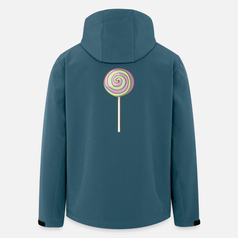 Lutscher - Recycelte Männer Softshell-Jacke von Stanley/Stella - Dunkles Petrol