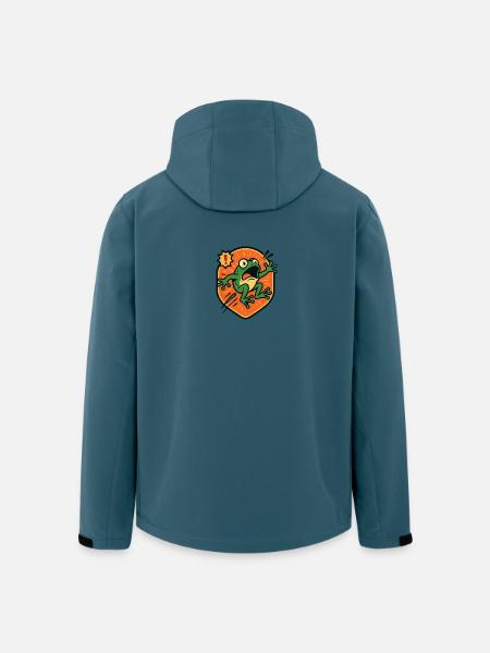 Panic Frog badge - Men’s Recycled Softshell Jacket by Stanley/Stella - stargazer