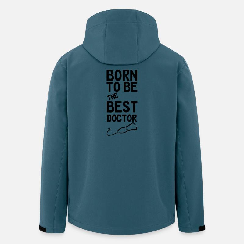 Doctor Doktor Arzt Medizin Spruch Geschenk - Recycelte Männer Softshell-Jacke von Stanley/Stella - Dunkles Petrol