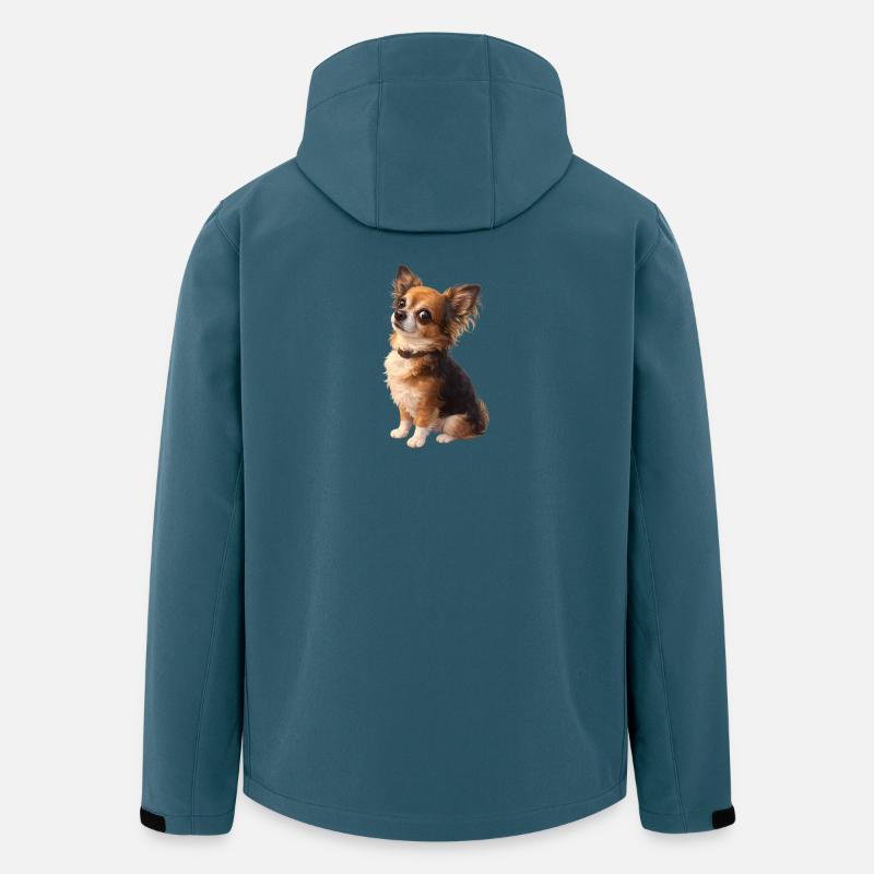 Dexter - Recycelte Männer Softshell-Jacke von Stanley/Stella - Dunkles Petrol
