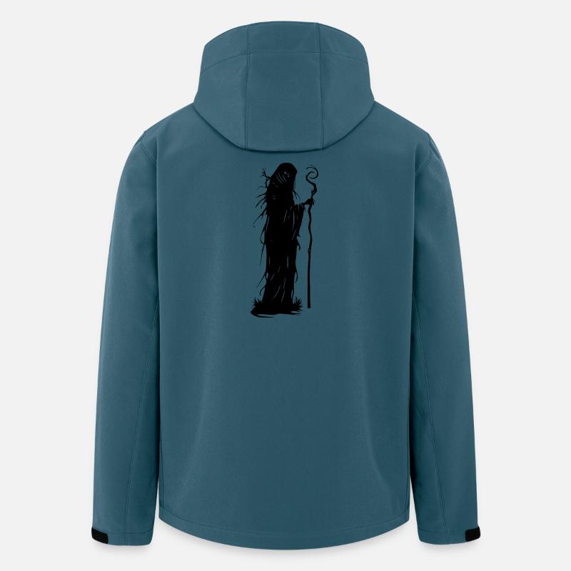 Banshee Silhouette - Men’s Recycled Softshell Jacket by Stanley/Stella - stargazer
