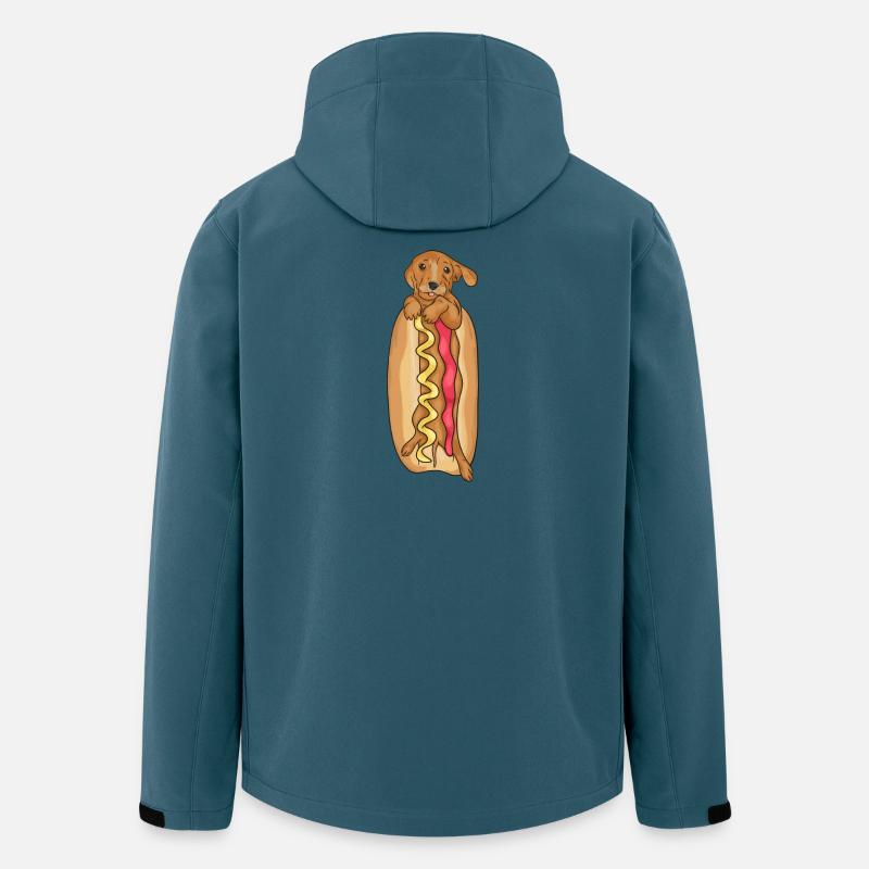 Wursthund - Recycelte Männer Softshell-Jacke von Stanley/Stella - Dunkles Petrol