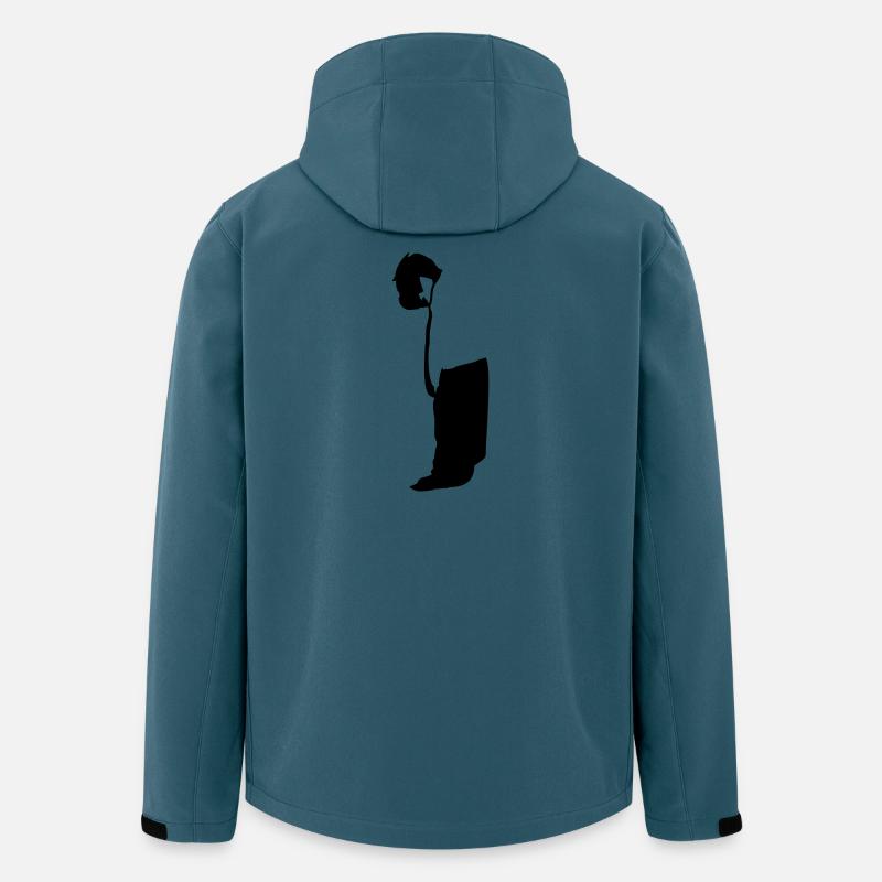 Kind - Recycelte Männer Softshell-Jacke von Stanley/Stella - Dunkles Petrol