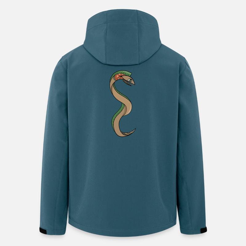 A Snake with sharp teeth - Men’s Recycled Softshell Jacket by Stanley/Stella - stargazer