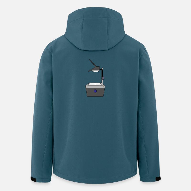 Polylux Schule Lehrer - Recycelte Männer Softshell-Jacke von Stanley/Stella - Dunkles Petrol