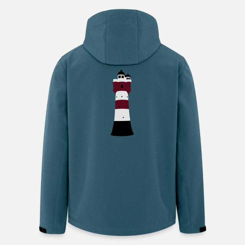 Leuchtturm - Recycelte Männer Softshell-Jacke von Stanley/Stella - Dunkles Petrol