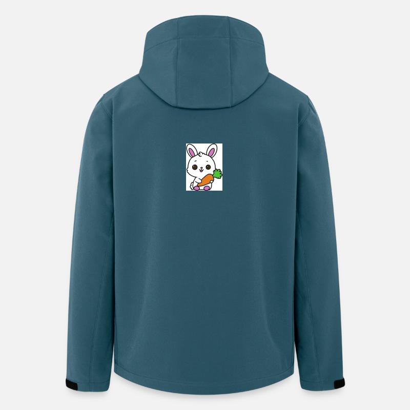 Kawaii Rabbit - Men’s Recycled Softshell Jacket by Stanley/Stella - stargazer